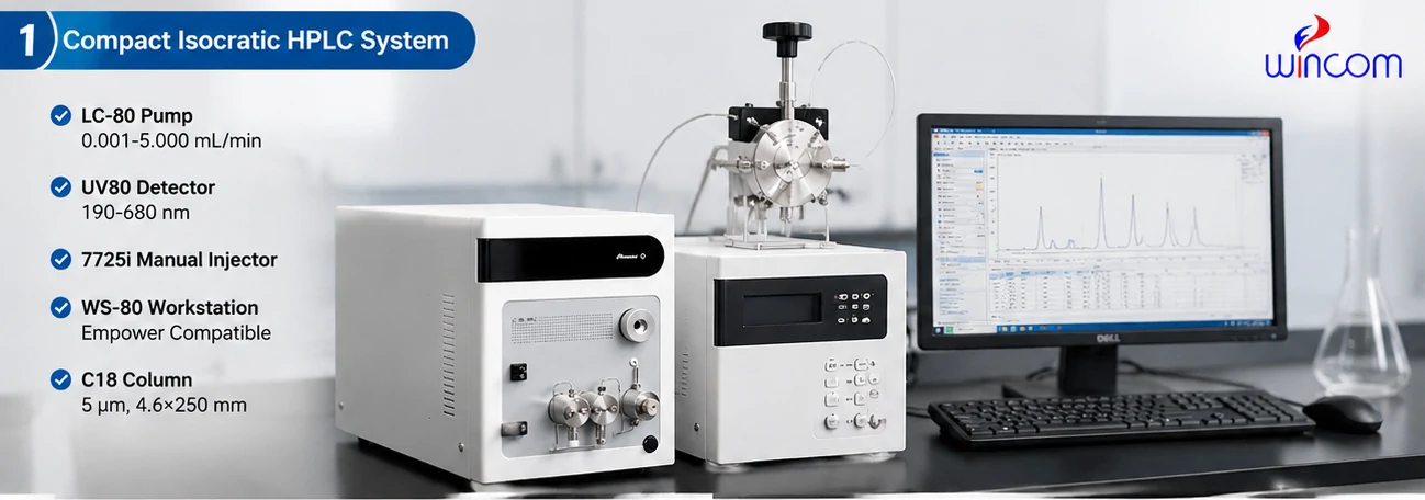Kompakt İzokratik HPLC Sistemi